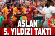 5.yıldızı taktı! Galatasaray üst üste 3. kez şampiyon