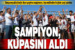 TFF 3. Lig’e yükselen Denizli İdmanyurdu şampiyonluk kupasını kaldırdı