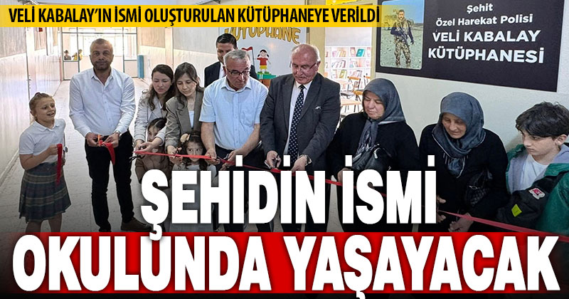 Denizlili şehidin ismi mezun olduğu okulda yaşatılacak