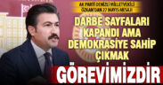 Ak Parti Denizli Milletvekili Cahit Özkan’dan 27 Mayıs mesajı