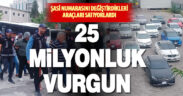 Denizli’ye uzanan 6 ilde ‘change’ araç operasyonu: 15 gözaltı