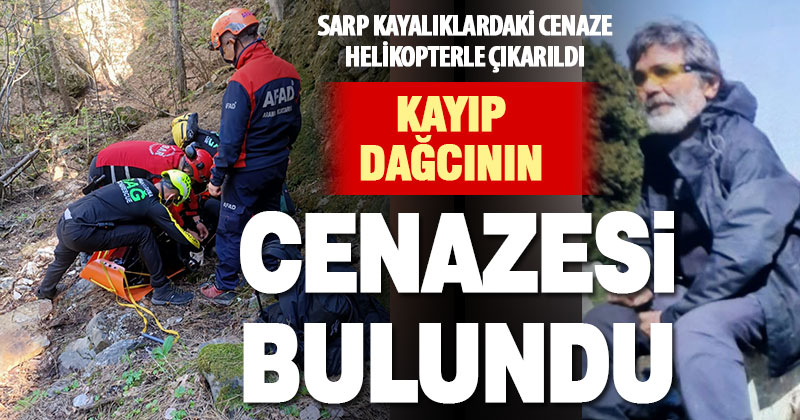Doğasever Mevlüt Karademir’in cenazesi bulundu