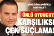 Denizlili firma, ünlü oyuncunun firmasını karşılıksız çek vermekle suçluyor