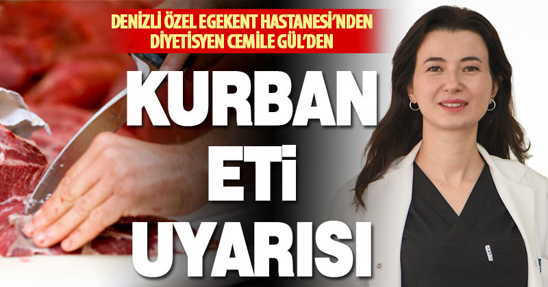 Kurban etinin doğru pişirilmesi hem sağlığı hem de besin değerini koruyor