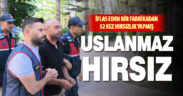 Her gün işe gider gibi hırsızlık yapıp, 140 ayrı suçtan 20 milyonluk vurgun yaptı