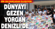 Dünyayı gezen yorgan Denizli’de