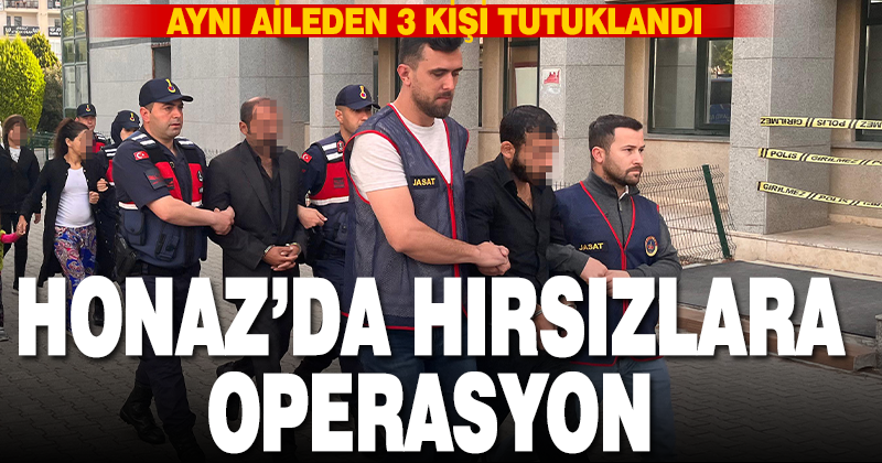 Dil düşürerek 9 ilde hırsızlık yapan kadın ve ailesi, 600 bin liralık son işlerinde yakalandı