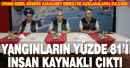 Orman Genel Müdürü Karacabey, Denizli’de orman yangınlarını önlemede gayret gösteren muhtarlarla bir araya geldi