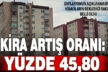 Haziran ayı kira artış tavanı belli oldu