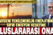 Aydem Yenilenebilir Enerji’nin net sıfır hedeflerine uluslararası onay