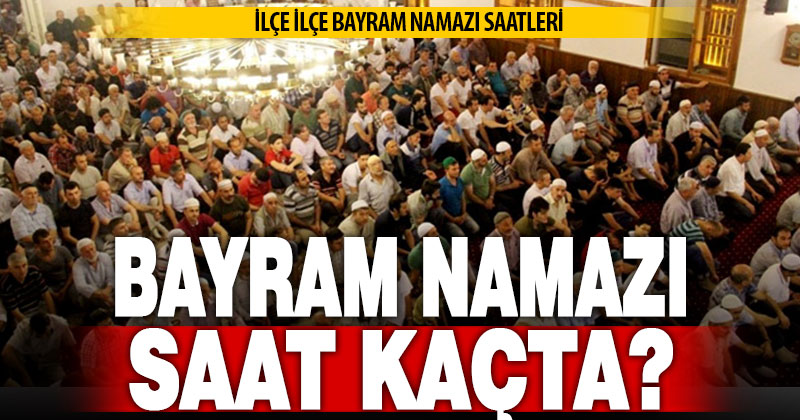 Denizli’de Kurban Bayramı namaz saatleri belli oldu