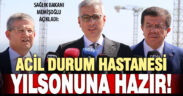 Sağlık Bakanı açıkladı: Denizli Acil Durum Hastanesi yılsonunda hizmete açılacak