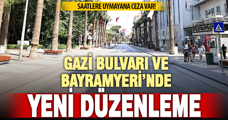 Gazi Bulvarı ve Bayramyeri’nde çöp çıkarma saatleri değişti