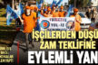 Denizli’de Türk-İş’e bağlı sendikalar eylem yaptı