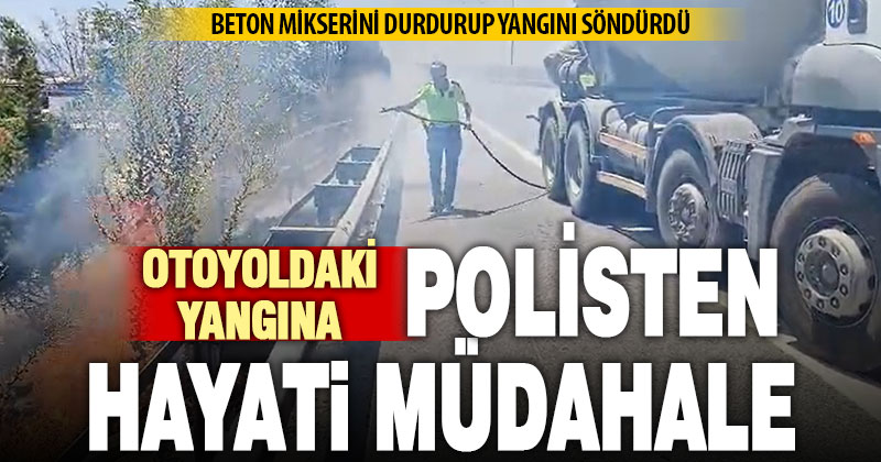 Alevlere karşı polis ekiplerinden beton mikserli müdahale