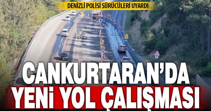 Cankurtaran’da yeni yol çalışması başladı