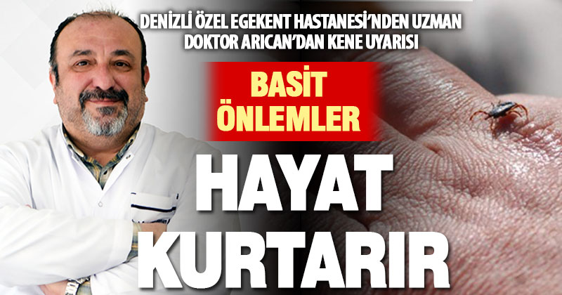 Kene ısırmalarına karşı alınacak basit önlemlerle risk büyük ölçüde azaltılabiliyor