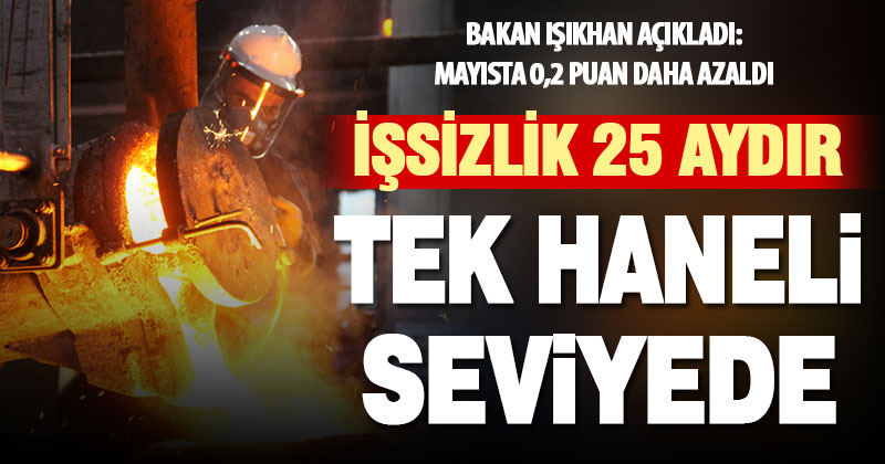 Bakan Işıkhan: İşsizlik 0,2 puan azalarak yüzde 8,4 oldu