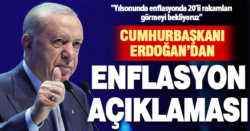 “Yılsonunda enflasyonda 20’li rakamları görmeyi bekliyoruz”