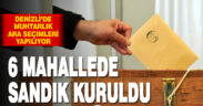 DENİZLİ’DE ARA SEÇİM HEYECANI