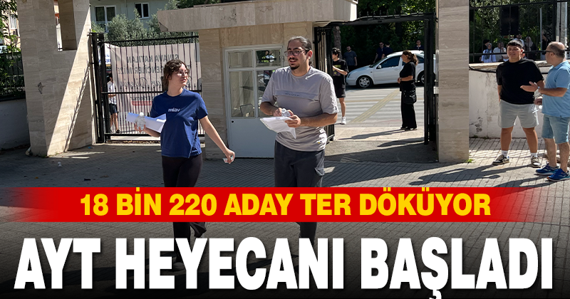 Denizli’de YKS’nin ikinci oturumu başladı