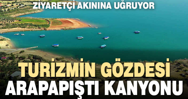 İç turizmin gözdesi: “Arapapıştı Kanyonu”