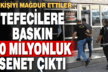 Denizli’de 5 kişiyi mağdur eden 3 şüpheli 10 milyonluk senetle yakalandı