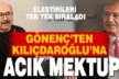 KILIÇDAROĞLU’NA AÇIK MEKTUP