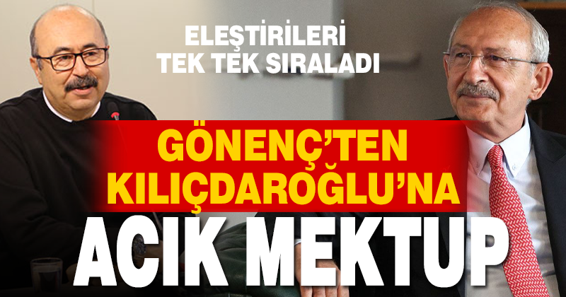 KILIÇDAROĞLU’NA AÇIK MEKTUP