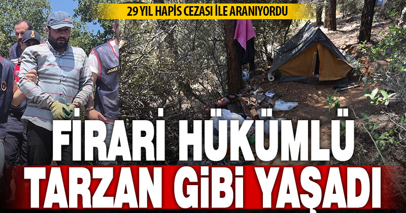 Öldürdüğü hayvanların derisinden elbise yapıp 7 ay ormanda saklanan hükümlü yakalandı