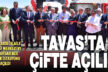 Tavas’ta çifte sağlık yatırımı törenle açıldı