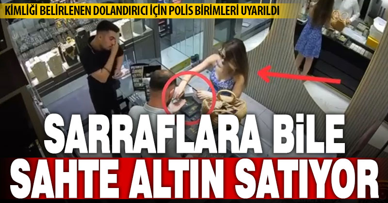 Sahte altın şebekesi İzmir polisine yakalandı