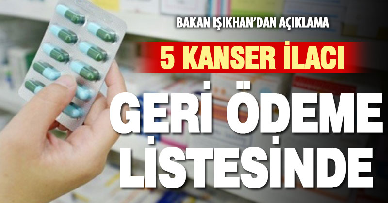 Bakan Işıkhan: “Kanser hastalarımızı yalnız bırakmadık, 5 yeni akıllı ilaç geri ödeme listesine alındı”