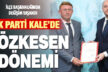 Ak Parti Kale İlçe Başkanı Oğuzhan Sözkesen oldu