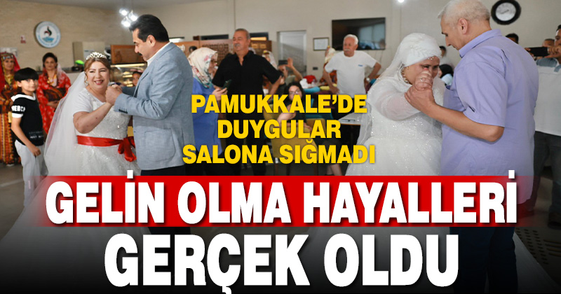 GELİN OLMA HAYALLERİ GERÇEK OLDU