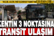 Valilik, Adliye, PAÜ arası transit halk otobüsü servisi başladı