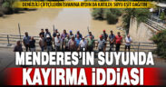 Denizli’den sonra Aydınlı çiftçiler de Menderes’in suyu için eylem yaptı