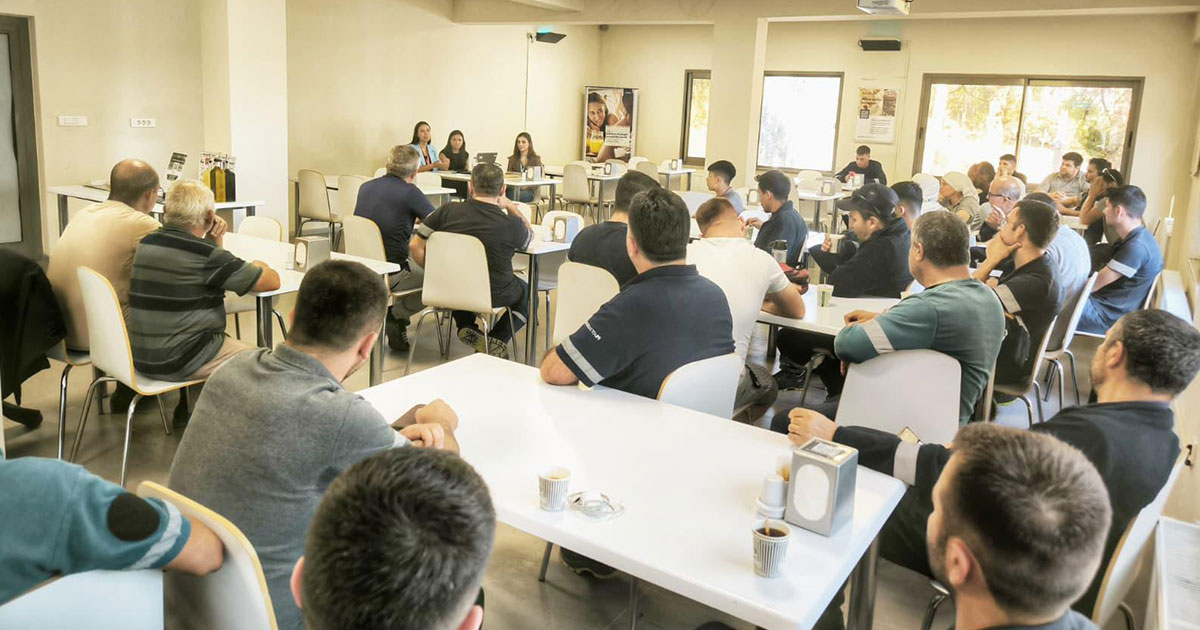 Fabrika çalışanlarına ‘sağlık’ eğitimi