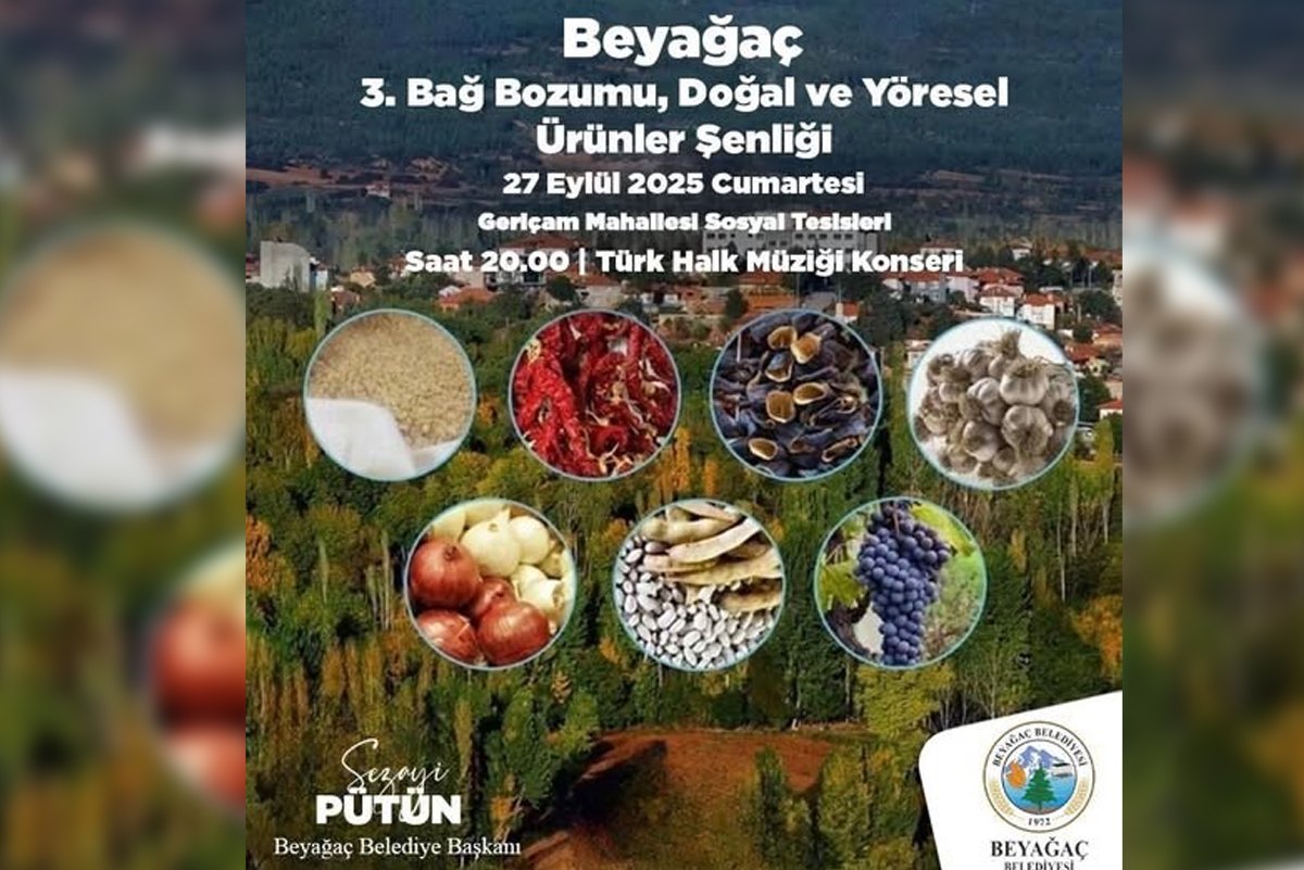 Beyağaç Yöresel Ürünler Festivali için geri sayım başladı