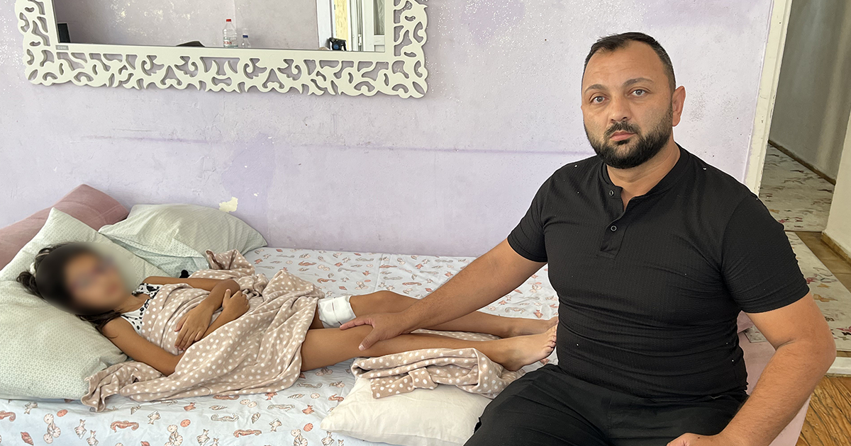 Çatışmanın ortasında kalıp silahla yaralandı
