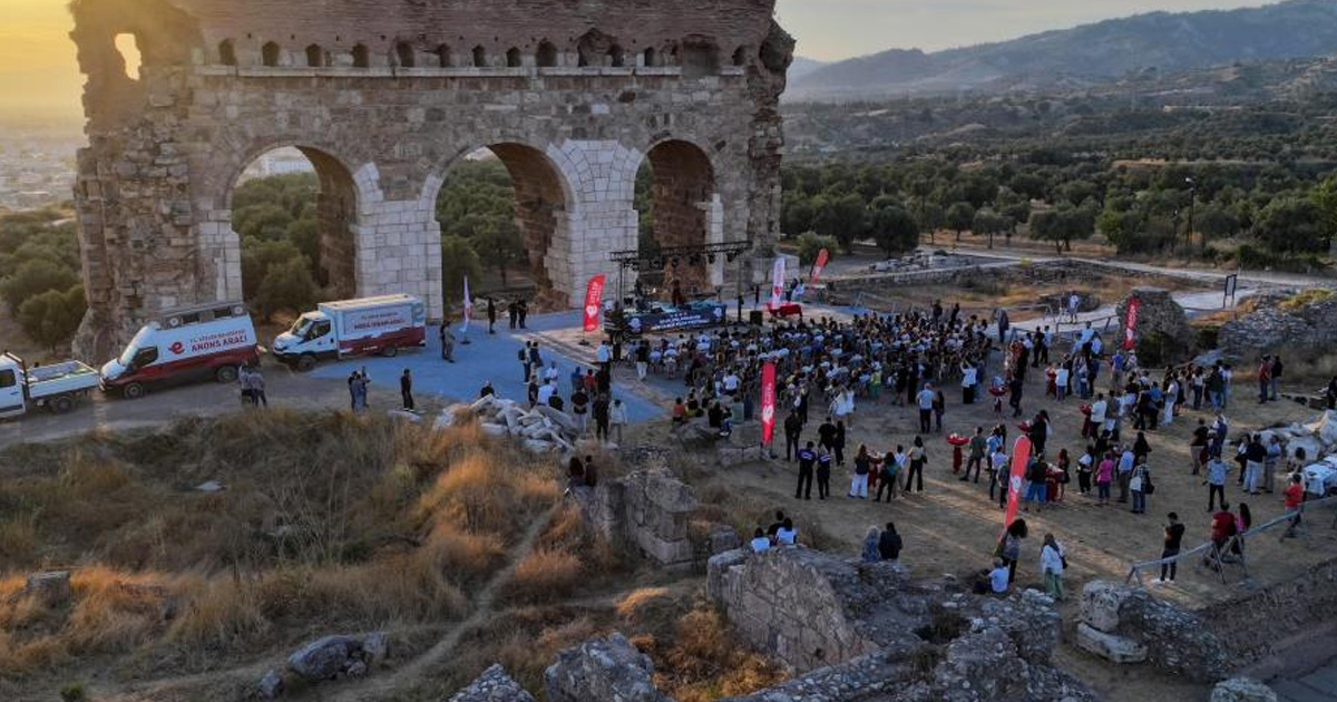 Tralleis Antik Kenti’nde sanat ve mitoloji buluşması
