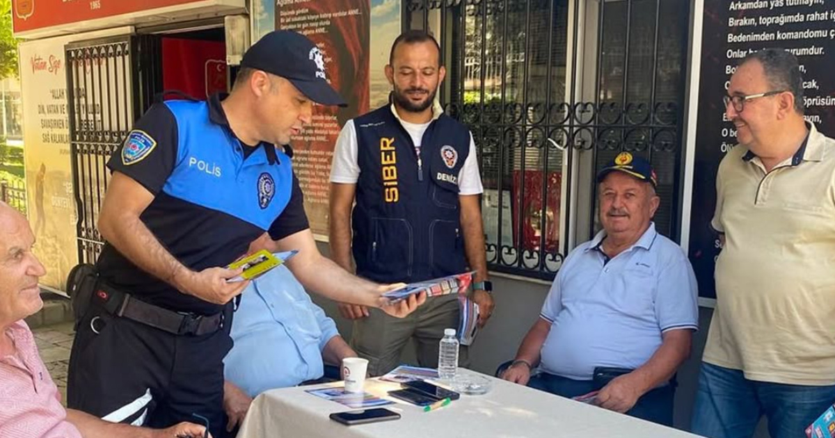 Denizli’de Dolandırıcılığa Karşı Bilinçlendirme Çalışması