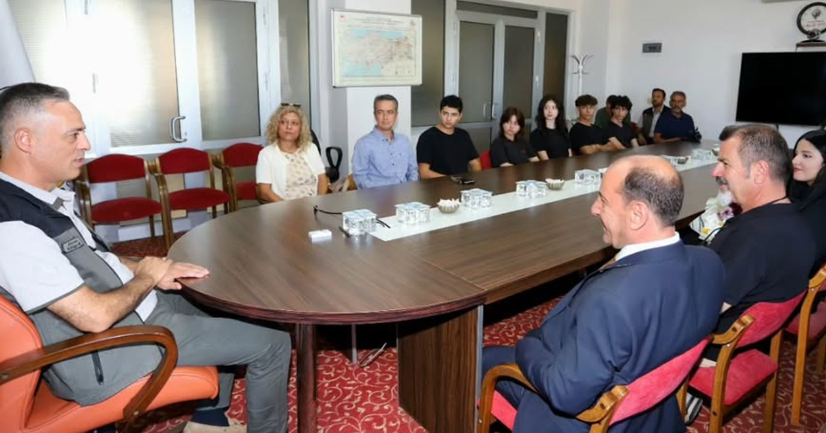 Mustafa Kaynak Anadolu Lisesi’nden  Orman Bölge Müdürlüğü’ne Ziyaret