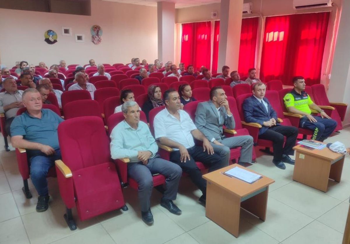 Karacasu’da okul servisi eğitimi