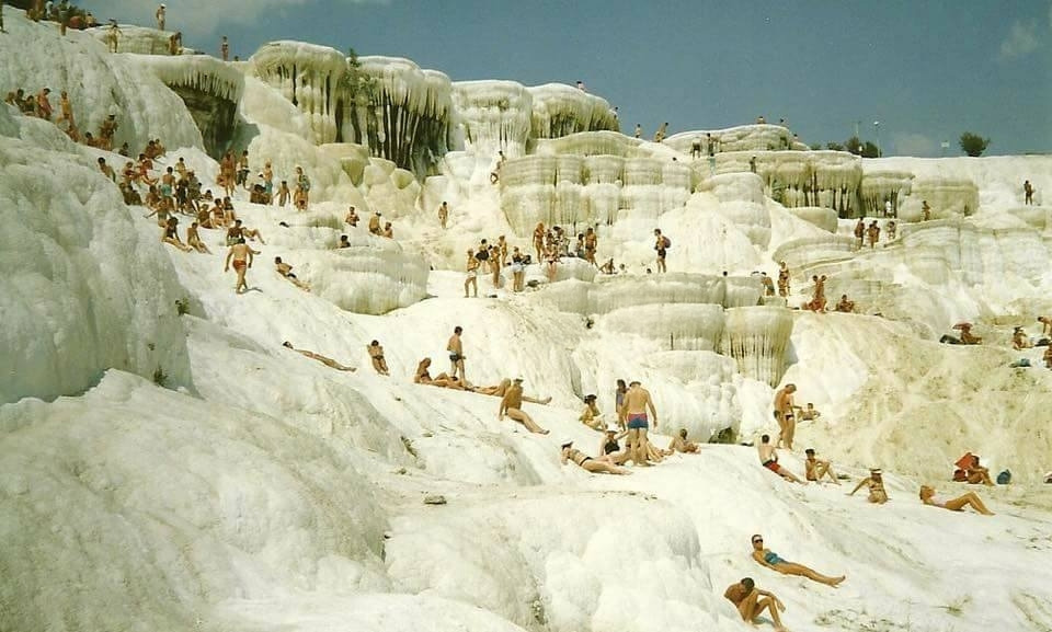 Pamukkale Travertenlerinde Eski Günler Geride Kaldı