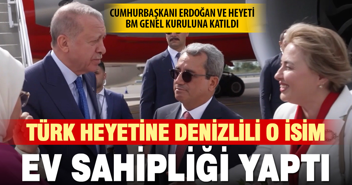 TÜRK HEYETİNE DENİZLİLİ O İSİM EV SAHİPLİĞİ YAPTI