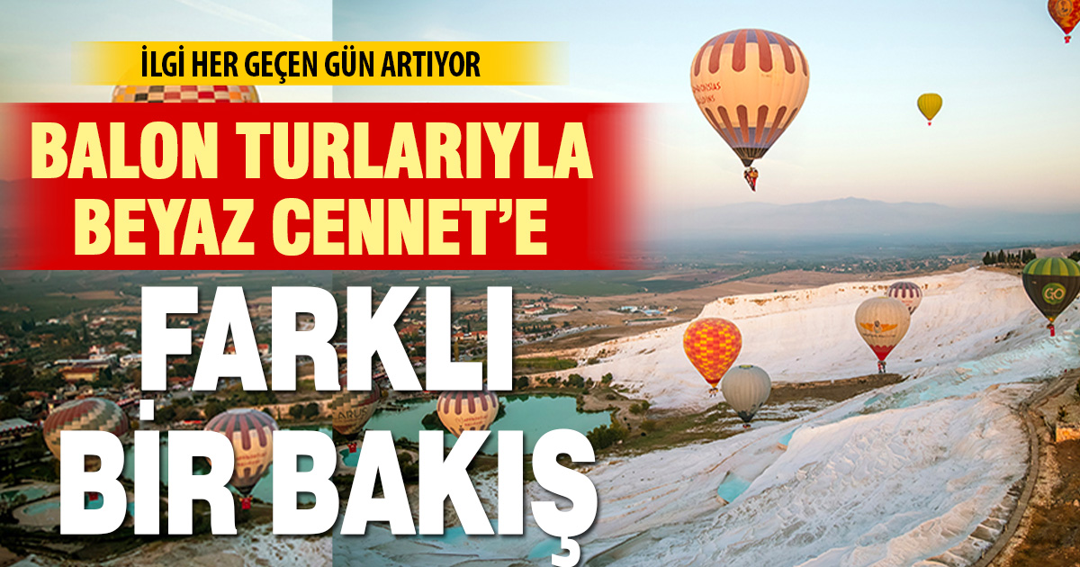Balon Turlarıyla Beyaz Cennete Farklı Bir Bakış