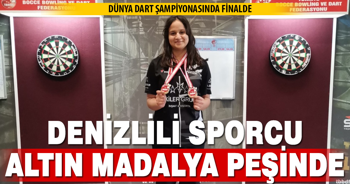 Denizlili sporcu altın madalya için yarışacak