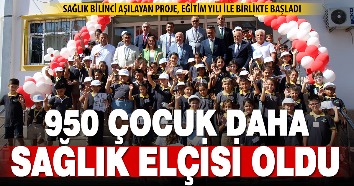 “Sağlıklı Çocuk, Sağlıklı Gelecek” projesi eğitim yılı ile birlikte başladı