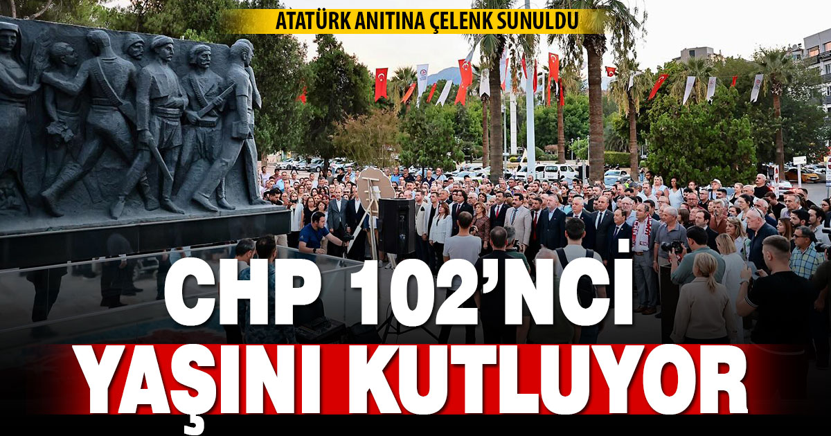 CHP Denizli’de 102. Kuruluş Yıldönümünü Kutladı